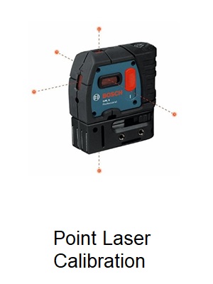 Point Laser Level Calibration